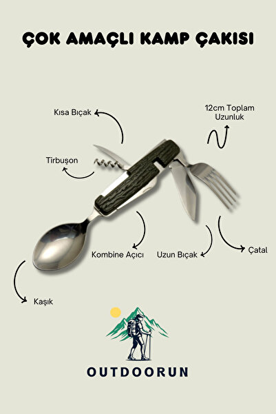Alaska Çok Amaçlı Kamp Çakısı