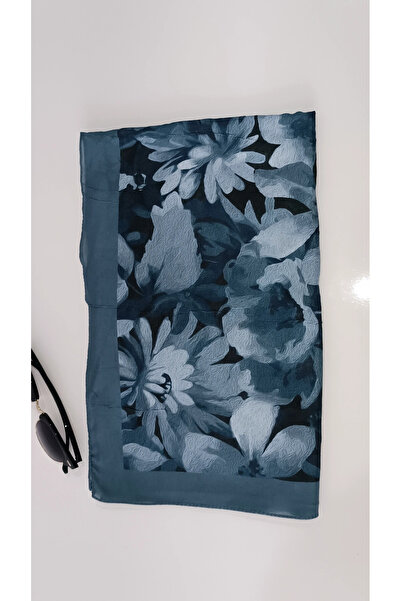 GÜLSEVEN New Season Bamboo Wrinkle Shawl That Looks Like Nothing When Worn Ba...