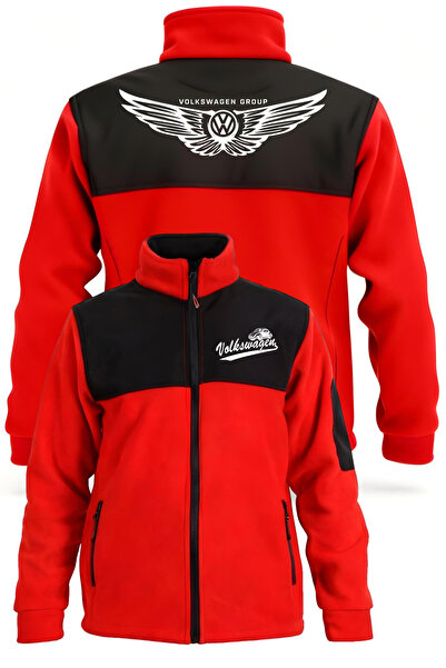 VİZYON İKRA VOLKSWAGEN με τύπωμα Ψυχρό και αντιανεμικό φλις ενδυμάτων εργασίας