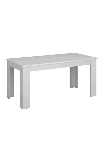 DacEnergy Extendable dining table, white, 160-210x90 cm, ERODIN