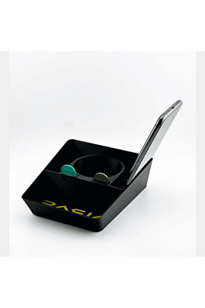 3DMarket Organizator Dacia Spring (2021-2023) cu suport pentru pahare și monede