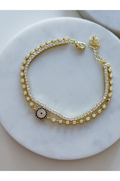 CHARMLUCKY ÖZEL SERİ SU YOLU-NAZAR 2Lİ BİLEKLİK