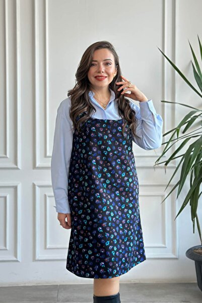 yb yağmur butik Slopet Flannel Dress