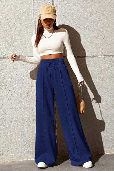 StreetWear Outlet Women's Tracksuit Pants, Flared, Elastic Waist, Relaxed Fit