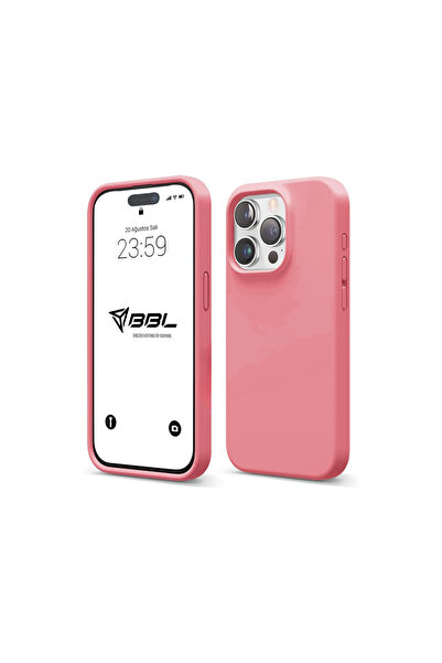 BABİLDEN iPhone 15 Pro Max Kılıf İnce Sıvı Silikon 3 Katmanlı Tam Kaplamalı Y...