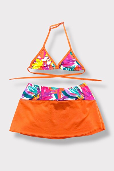 Nilmay mayo Комплект бикини с пола за момиче