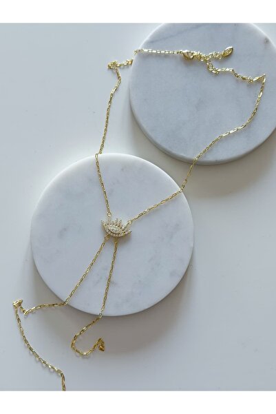 CHARMLUCKY Stone Eye and Necklace