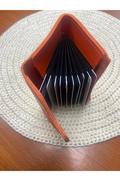 MENİSE Flower of Life Logo Orange Abundance Card