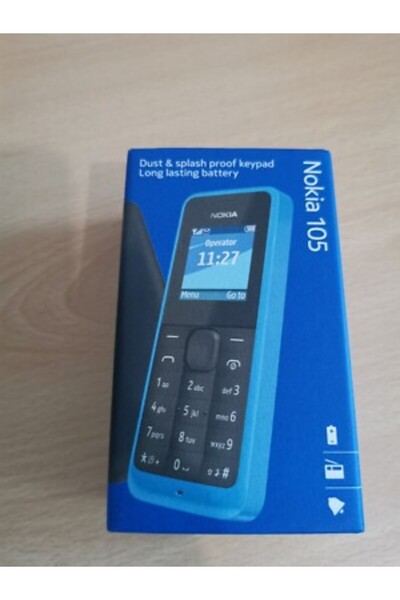 Generic Nokia 105 | Unlocked Mobile Phone | Cheap Basic Black| long battery life