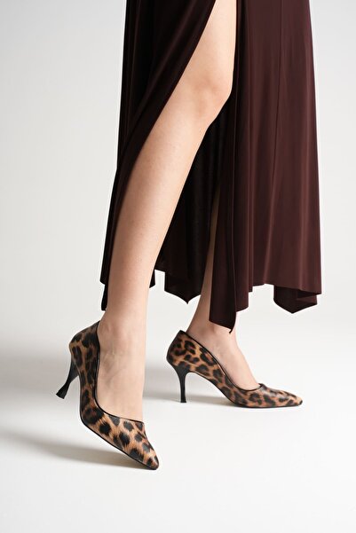 MARCHEO Felice Women's Leopard Print Heeled Shoes