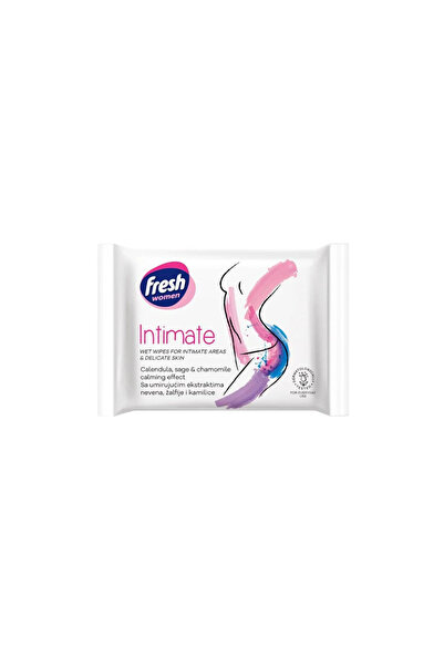 Fresh Women Intimate Wet Wipes 20 Wipes