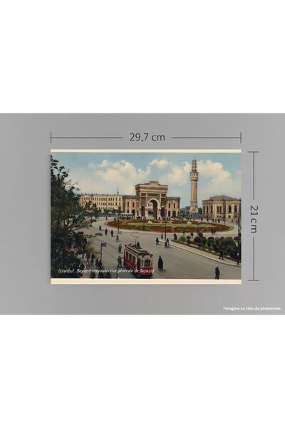 VreauPoster Poster A4 Istanbul 1930 Carton 250gr