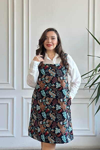 yb yağmur butik Slopet Flannel Dress