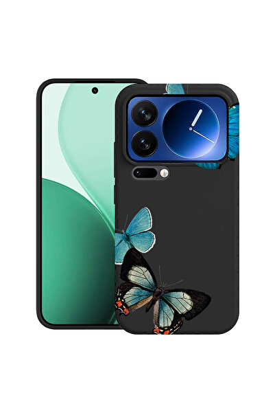 bestcase Carcasă ultra subțire TPU pentru Xiaomi 17 Pro, cu design fluturi al...