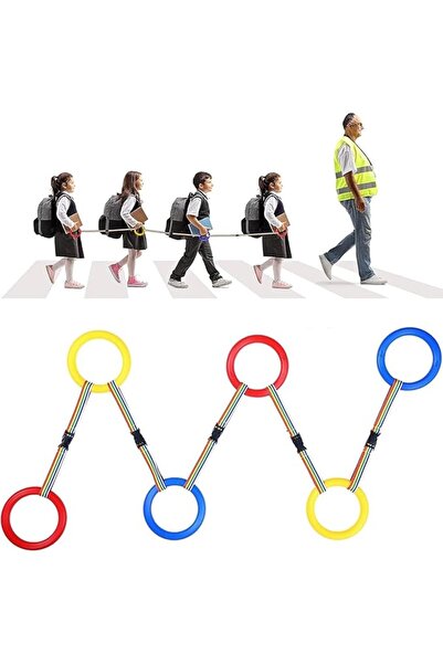 Generic حبل مشي هانايا للأطفال الصغار مع حلقات معصم مضادة للفقد ومقابض أمان ق...