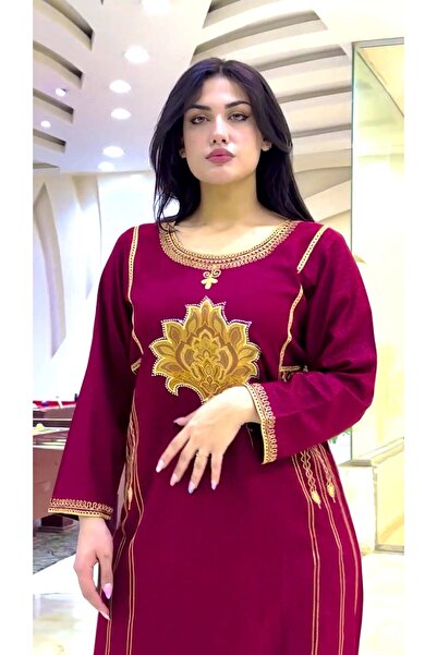 Zainah Jalabiya Embroidery Festival and Party Dress for Women