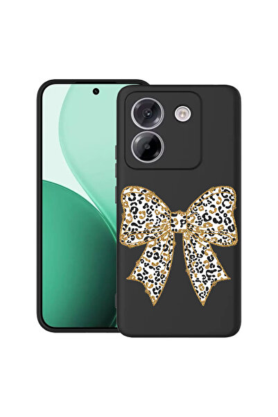 bestcase TPU ултра тънък калъф за Poco M7 Pro 5G, дизайн с леопардова панделк...