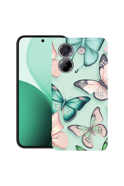 bestcase Carcasă ultra subțire TPU pentru Poco M7 Pro 5G, cu design cu model ...
