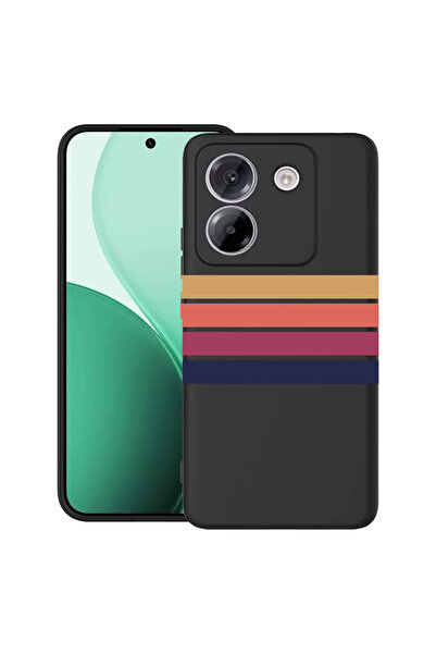 bestcase Carcasă ultra subțire TPU pentru Poco M7 Pro 5G, cu design retro, 21...