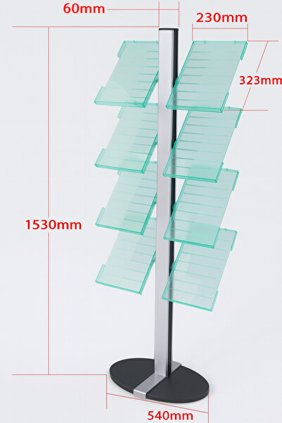 Grand City Media Acrylic brochure stand