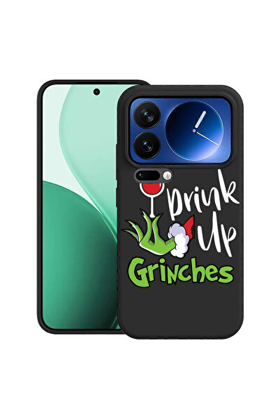 bestcase Carcasă ultra subțire TPU pentru Xiaomi 17 Pro Max, cu design Grinch...