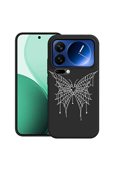 bestcase Carcasă ultra subțire TPU pentru Xiaomi 17 Pro Max, cu design flutur...