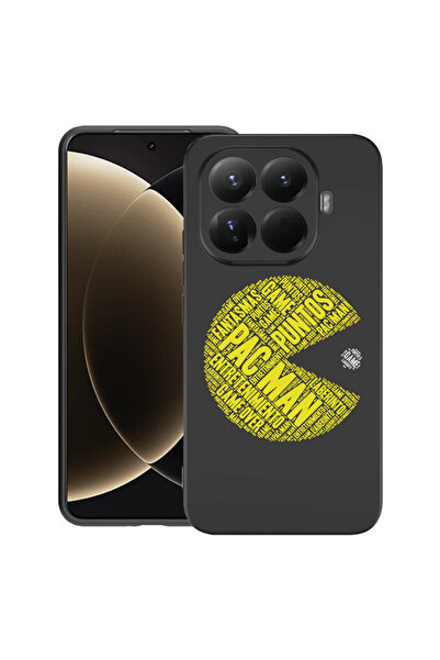 bestcase Husă premium din silicon pentru Xiaomi 15T Pro, cu design caligrafic PacMan, 3100018 PB 1540