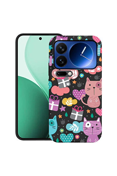 bestcase Carcasă ultra subțire TPU pentru Xiaomi 17 Pro, cu design Lovely Cat, 2100006 B 41