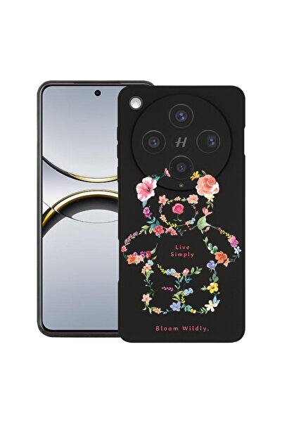 bestcase Husă premium din silicon pentru OPPO Find X8, cu design Teddy Bear L...