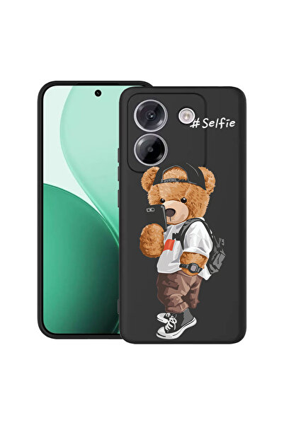 bestcase Carcasă ultra subțire TPU pentru Poco M7 Pro 5G, cu design ursuleț d...