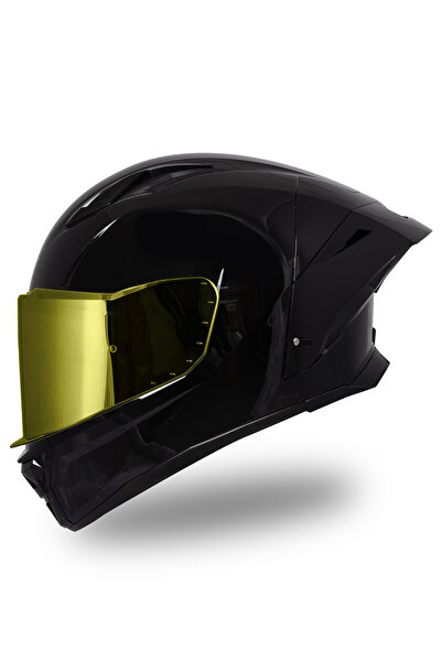 Origine Pista Parlak Siyah Kask