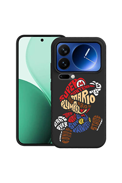 bestcase Carcasă ultra subțire TPU pentru Xiaomi 17 Pro, cu design caligrafic Super Mario, 2100006 B 1524