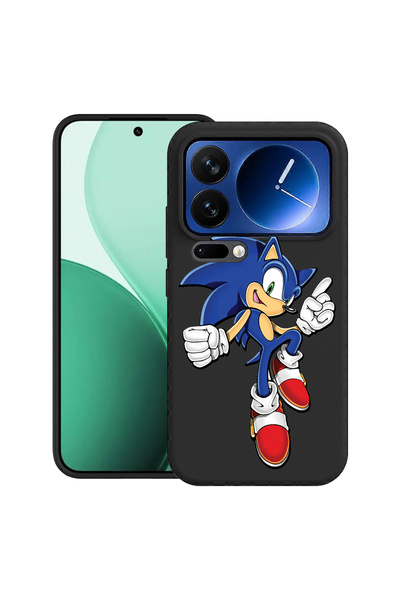 bestcase Carcasă ultra subțire TPU pentru Xiaomi 17 Pro Max, cu design Sonic ...