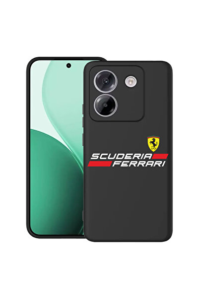 bestcase Carcasă ultra subțire TPU pentru Poco M7 Pro 5G, cu design Ferrari Scuderia, 2100003 B 1886