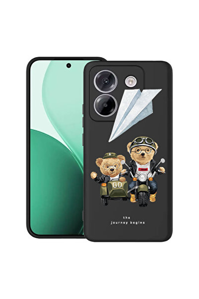 bestcase Carcasă ultra subțire TPU pentru Poco M7 Pro 5G, cu design Teddy On ...