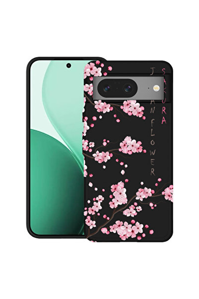 bestcase Carcasă ultrasubțire TPU pentru Google Pixel 8, cu design Cherry Blo...