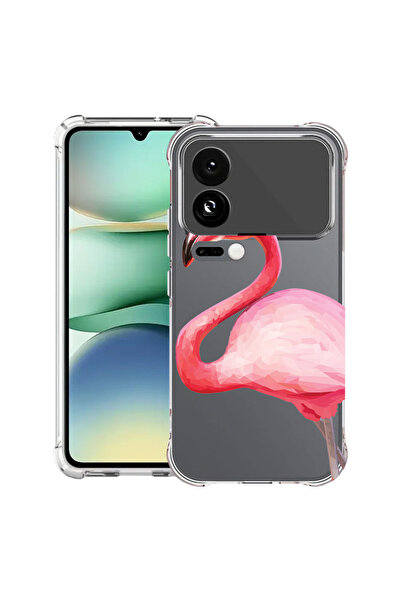 bestcase Carcasă antișoc pentru Xiaomi 17 Pro Max, cu design Pink Flamingo, 2...