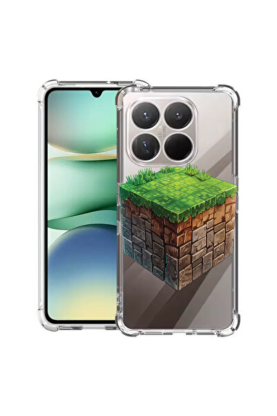 bestcase Carcasă antișoc pentru Xiaomi 17, cu design Minecraft World, 2099999...