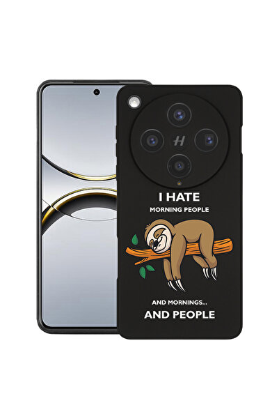 bestcase Husă premium din silicon pentru OPPO Find X8, cu design I Hate Morni...