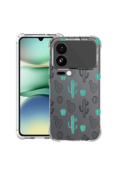 bestcase Carcasă antișoc pentru Xiaomi 17 Pro, cu design Cactus, 2099997 AS 84