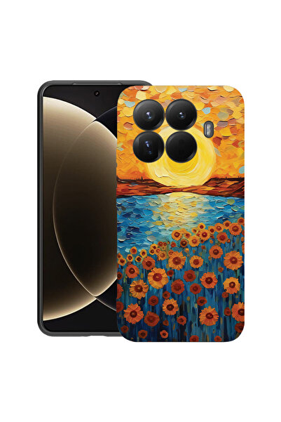 bestcase Husă premium din silicon pentru Xiaomi 15T Pro, cu design pictură fl...