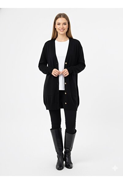 ModaPlaza Women's Casual Cardigan with Pockets 5574