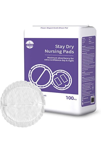 LinJie وسادات رضاعة للاستخدام مرة واحدة، رقيقة للغاية، فائقة الامتصاص، مغلفة ...