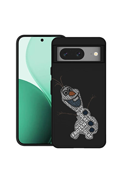 bestcase TPU Ultra Slim Case For Google Pixel 8, cu Design Calligraphy Olaf, 2100008 B 1539