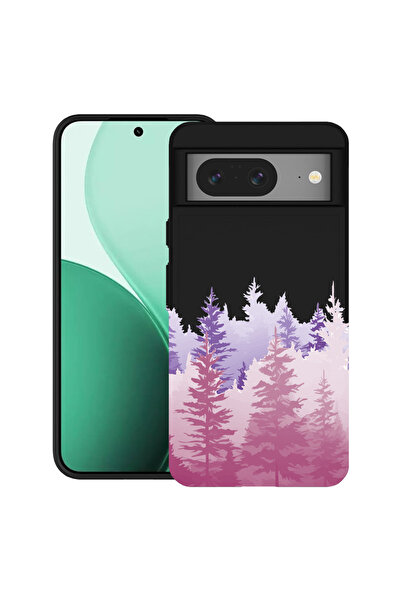 bestcase Carcasă ultra subțire TPU pentru Google Pixel 8, cu design Lumini de...