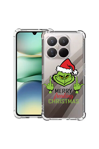 bestcase Carcasă antișoc pentru Xiaomi 15T, cu design Grinches - Merry Xmas, ...