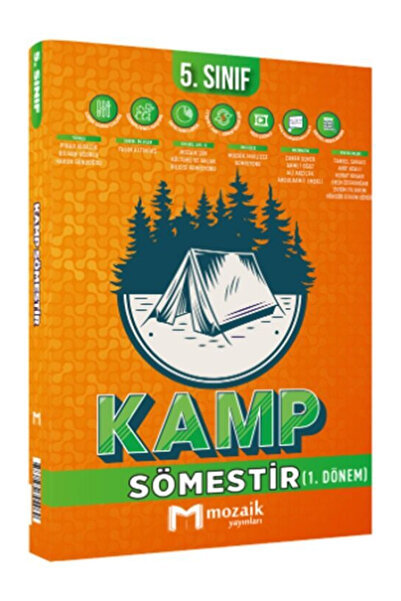 Efsane Yayınları 5.Sınıf Mozaik Yayınları LGS Kamp Sömestır 1. Dönem / 5.Sını...