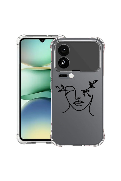bestcase Husă antișoc pentru Xiaomi 17 Pro, cu design feminin abstract, 20999...