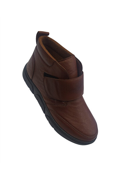 Ay Ayakkabım Akm-037 Women's Tan (36-40) Leather Boots