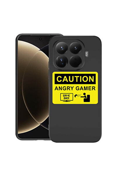 bestcase Husă premium din silicon pentru Xiaomi 15T Pro, cu design Angry Gamer, 3100018 PB 673
